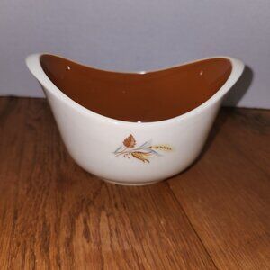Vintage Taylor Smith Taylor "Autumn Harvest" Open Gravy / Sauce Boat